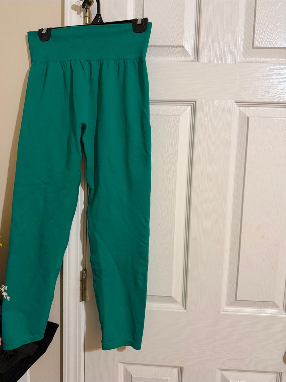 High-Waist Green Leggings